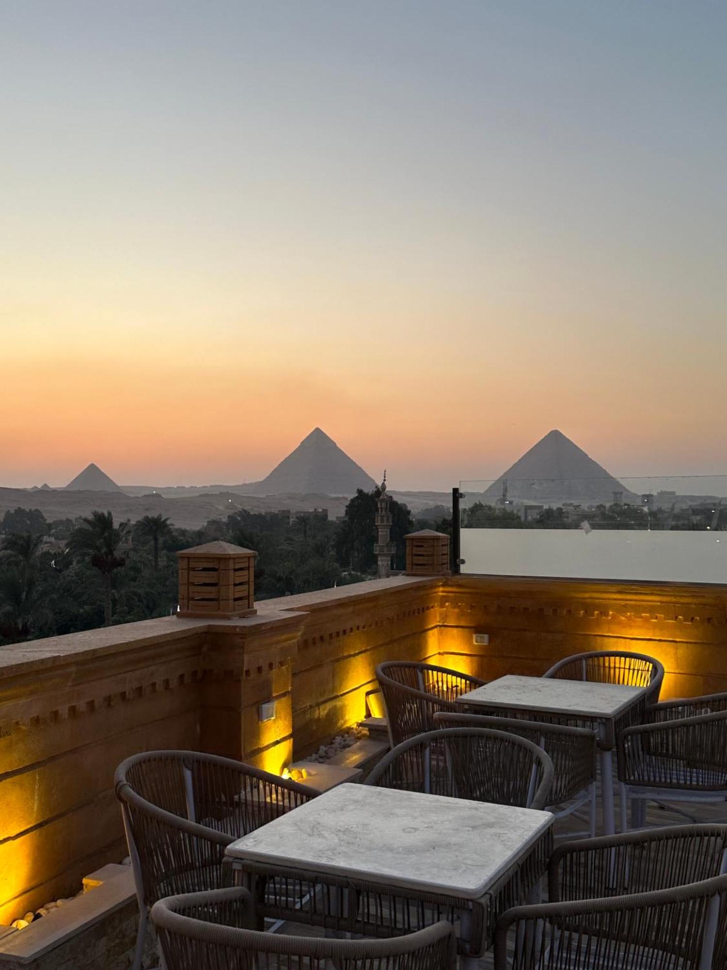 Taj Pyramids View Inn Kafret el-Gabal 外观 照片