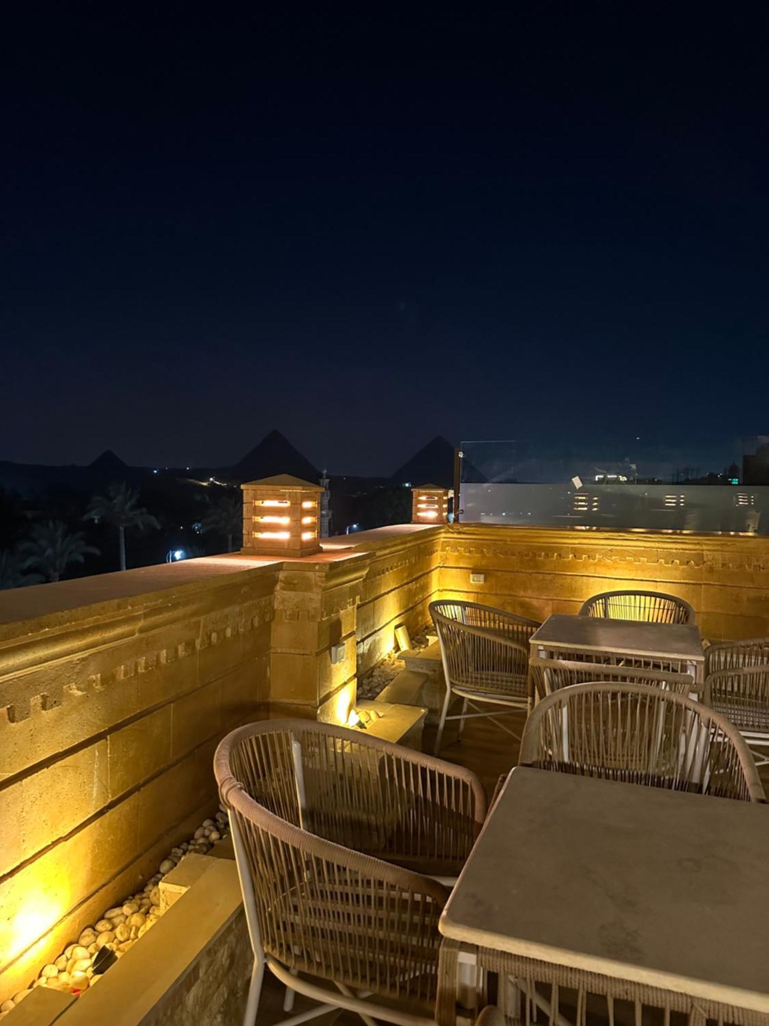 Taj Pyramids View Inn Kafret el-Gabal 外观 照片