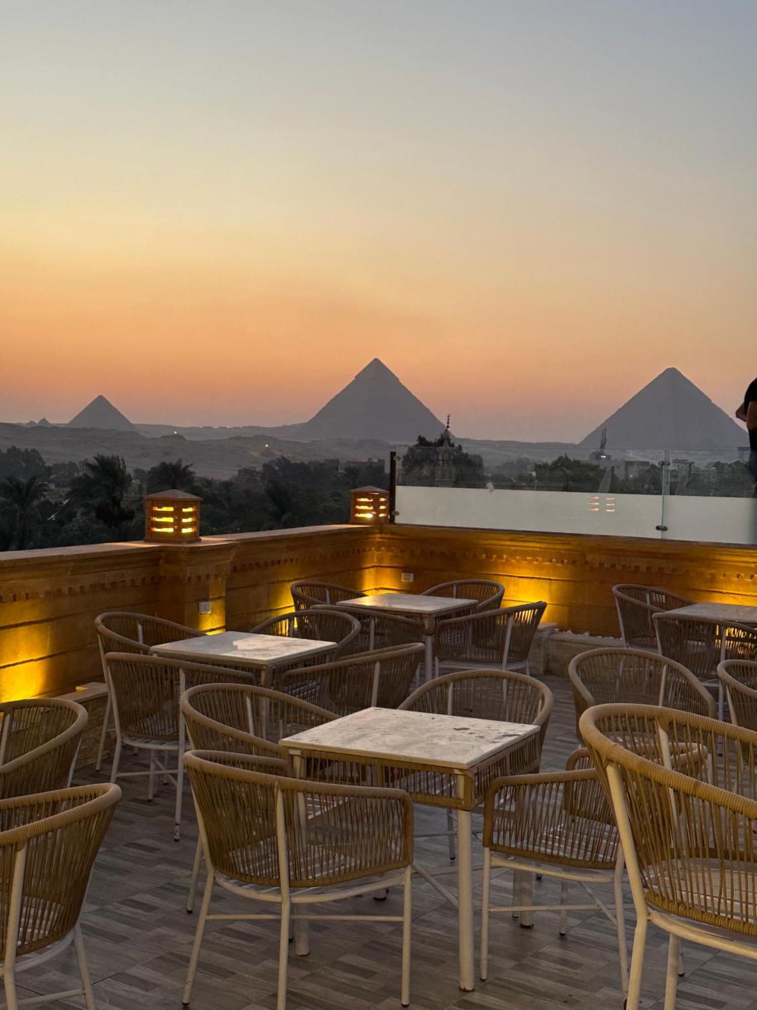 Taj Pyramids View Inn Kafret el-Gabal 外观 照片