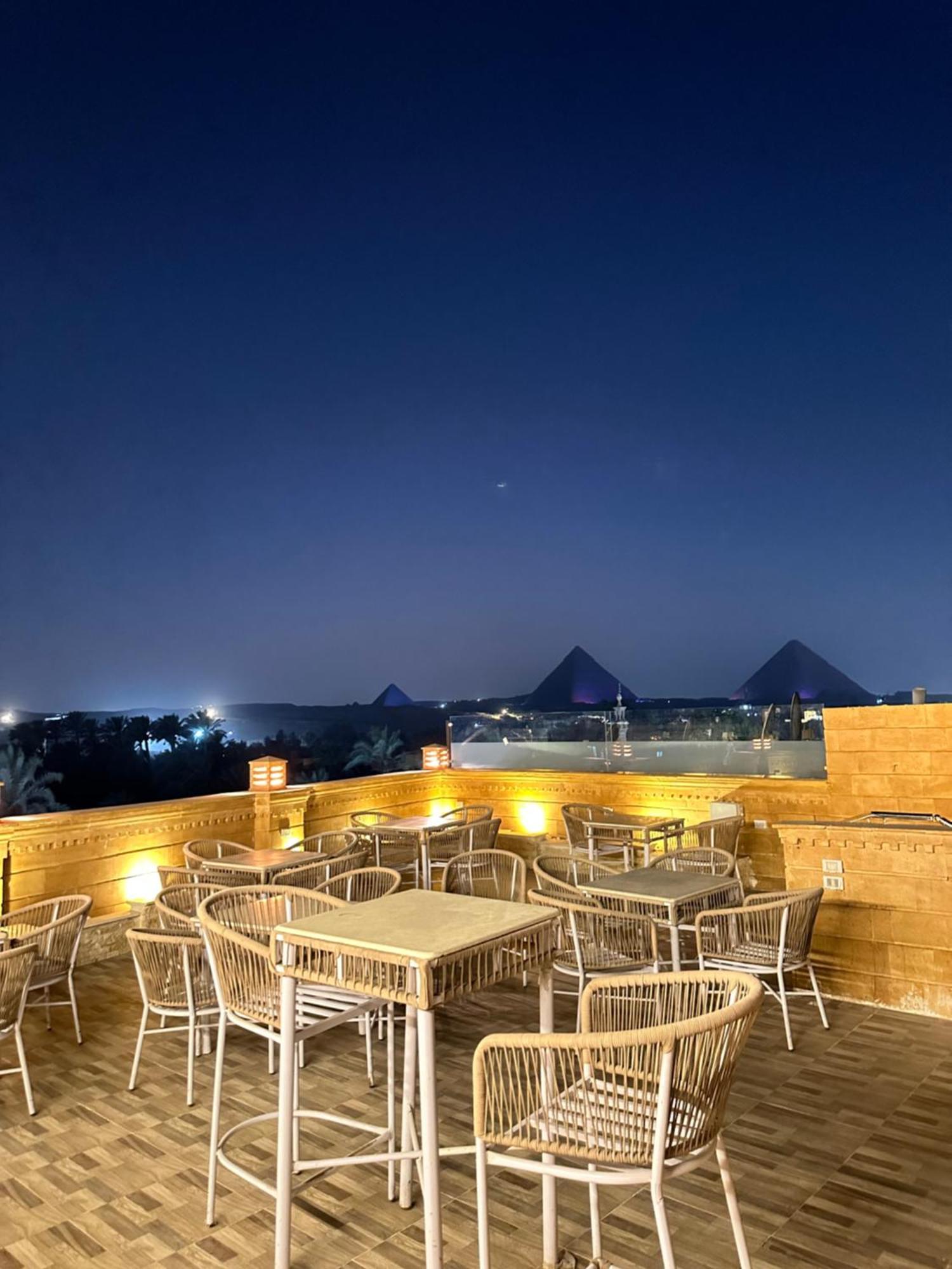Taj Pyramids View Inn Kafret el-Gabal 外观 照片