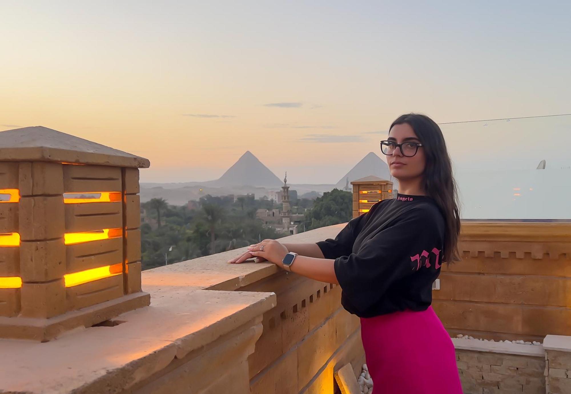 Taj Pyramids View Inn Kafret el-Gabal 外观 照片