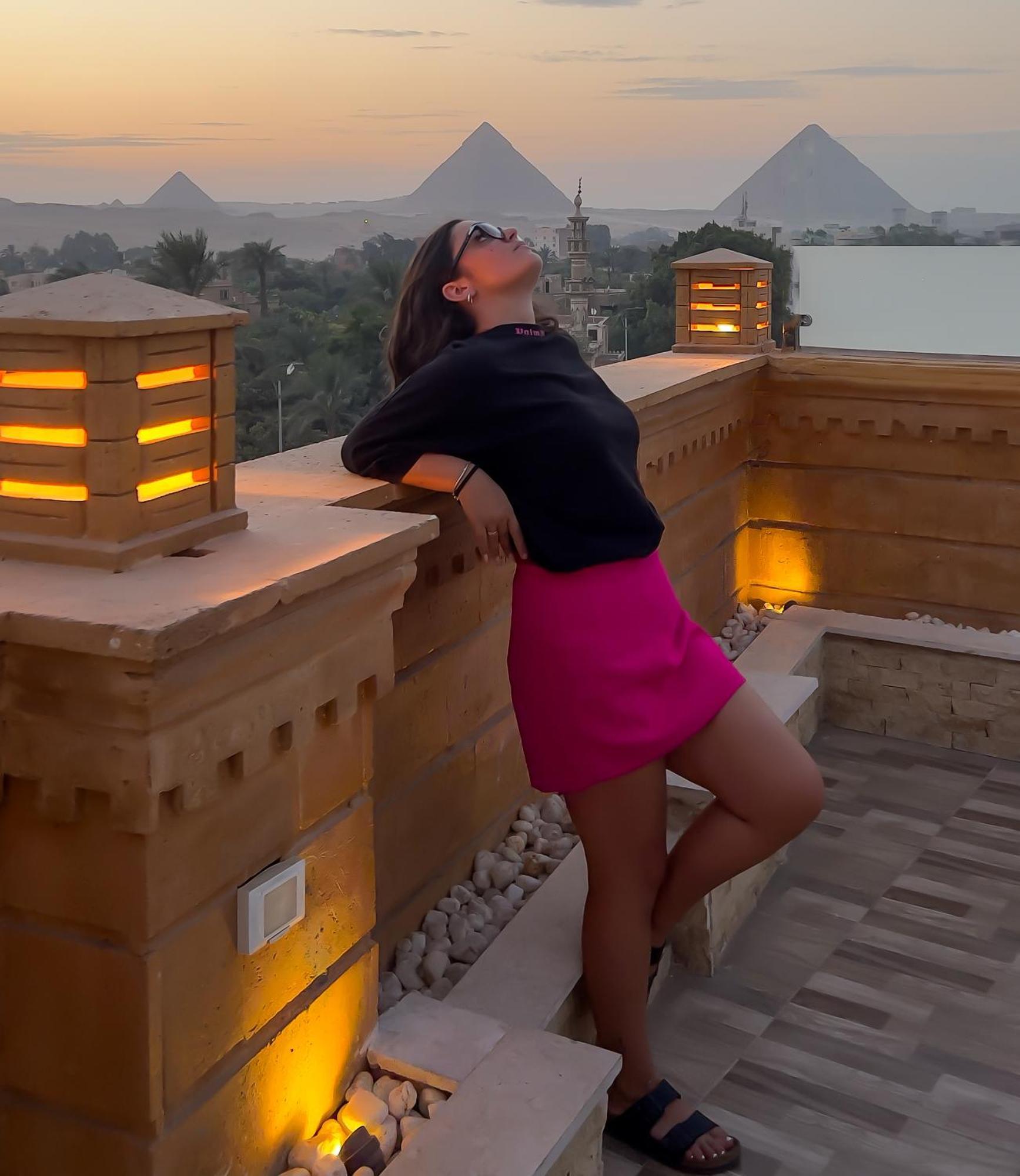 Taj Pyramids View Inn Kafret el-Gabal 外观 照片