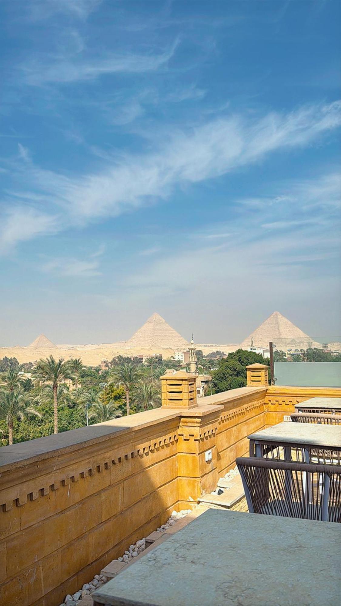 Taj Pyramids View Inn Kafret el-Gabal 外观 照片