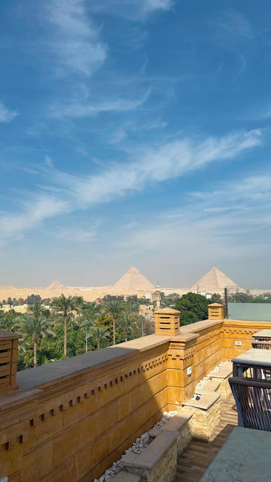 Taj Pyramids View Inn Kafret el-Gabal 外观 照片