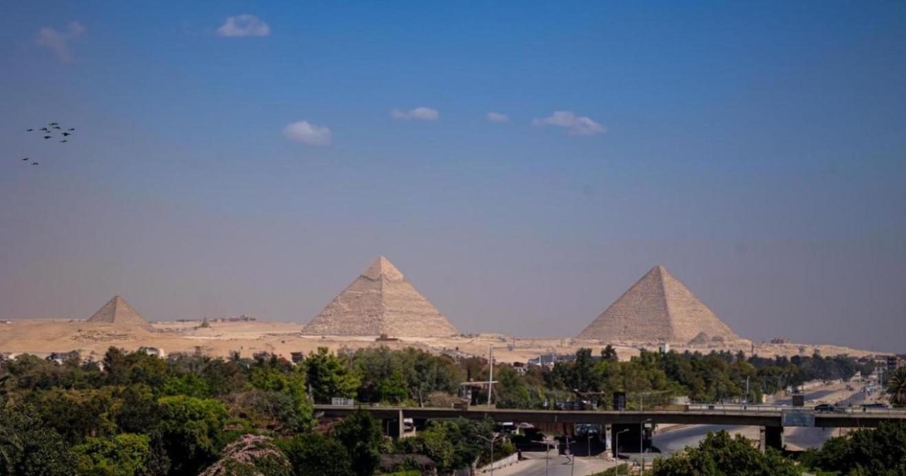 Taj Pyramids View Inn Kafret el-Gabal 外观 照片