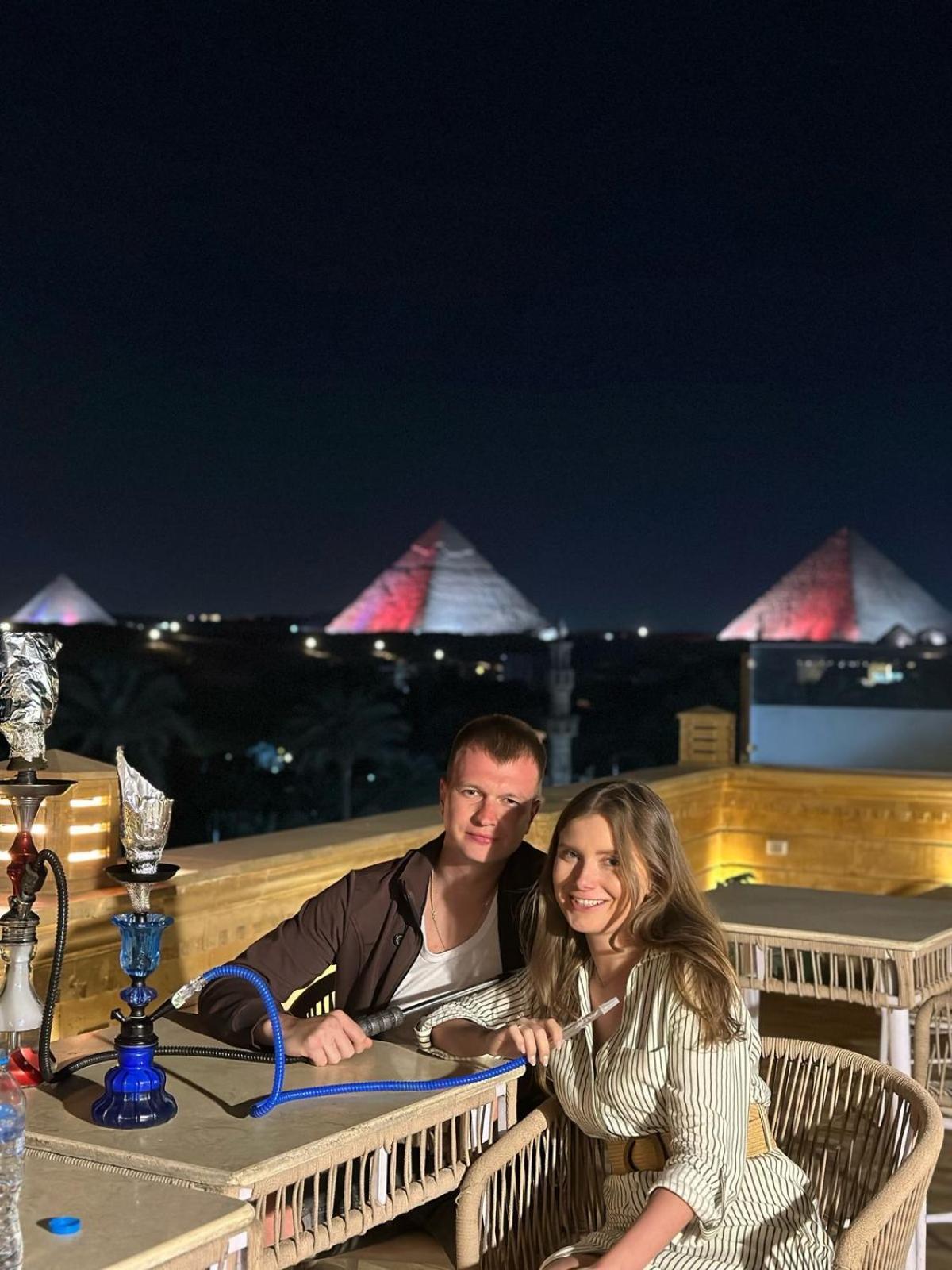 Taj Pyramids View Inn Kafret el-Gabal 外观 照片